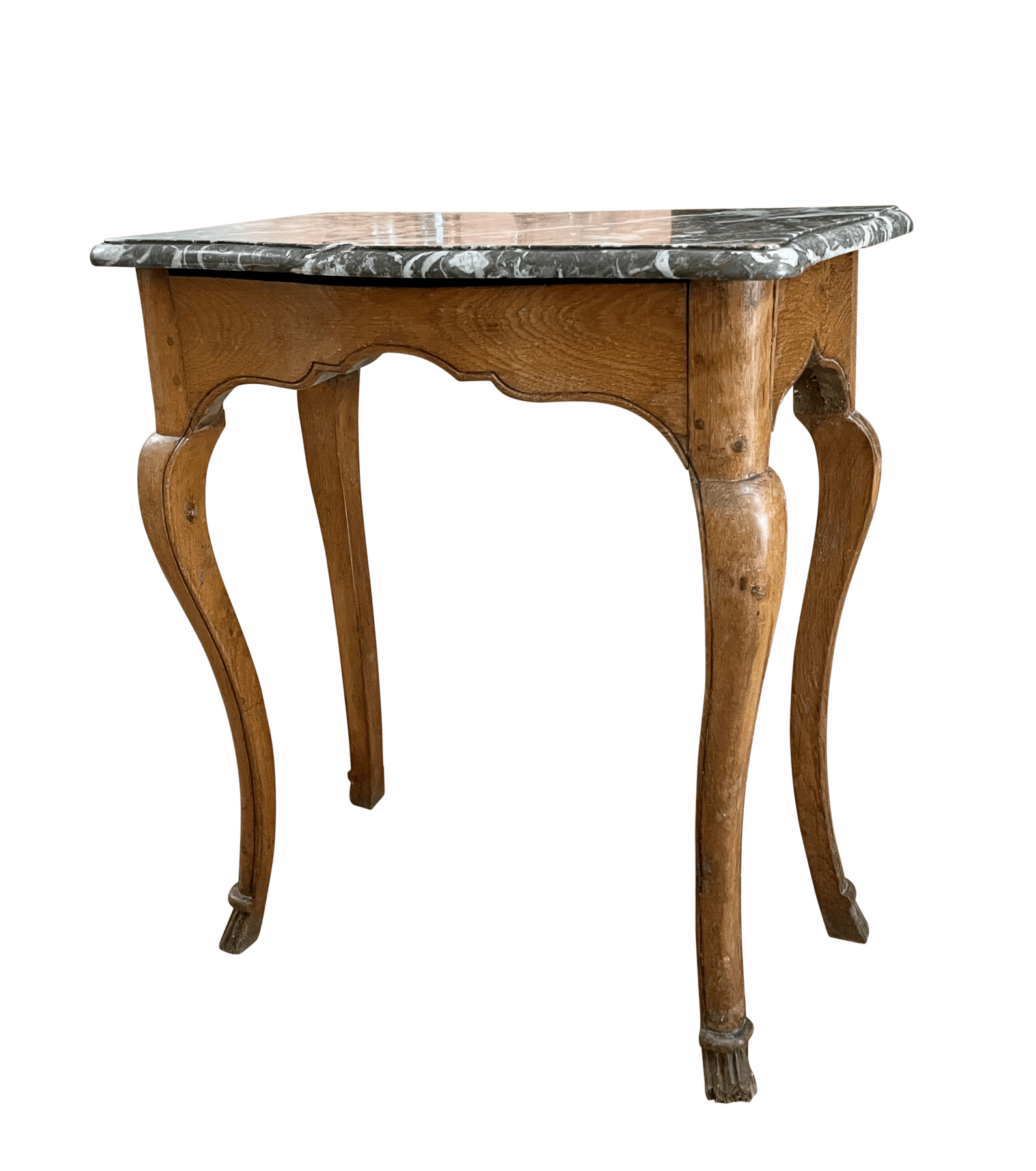 18th Century French side table with marble top