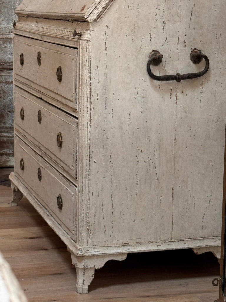 18th Century Gustavian period secretary desk and bookcase - Helen Storey Antiques