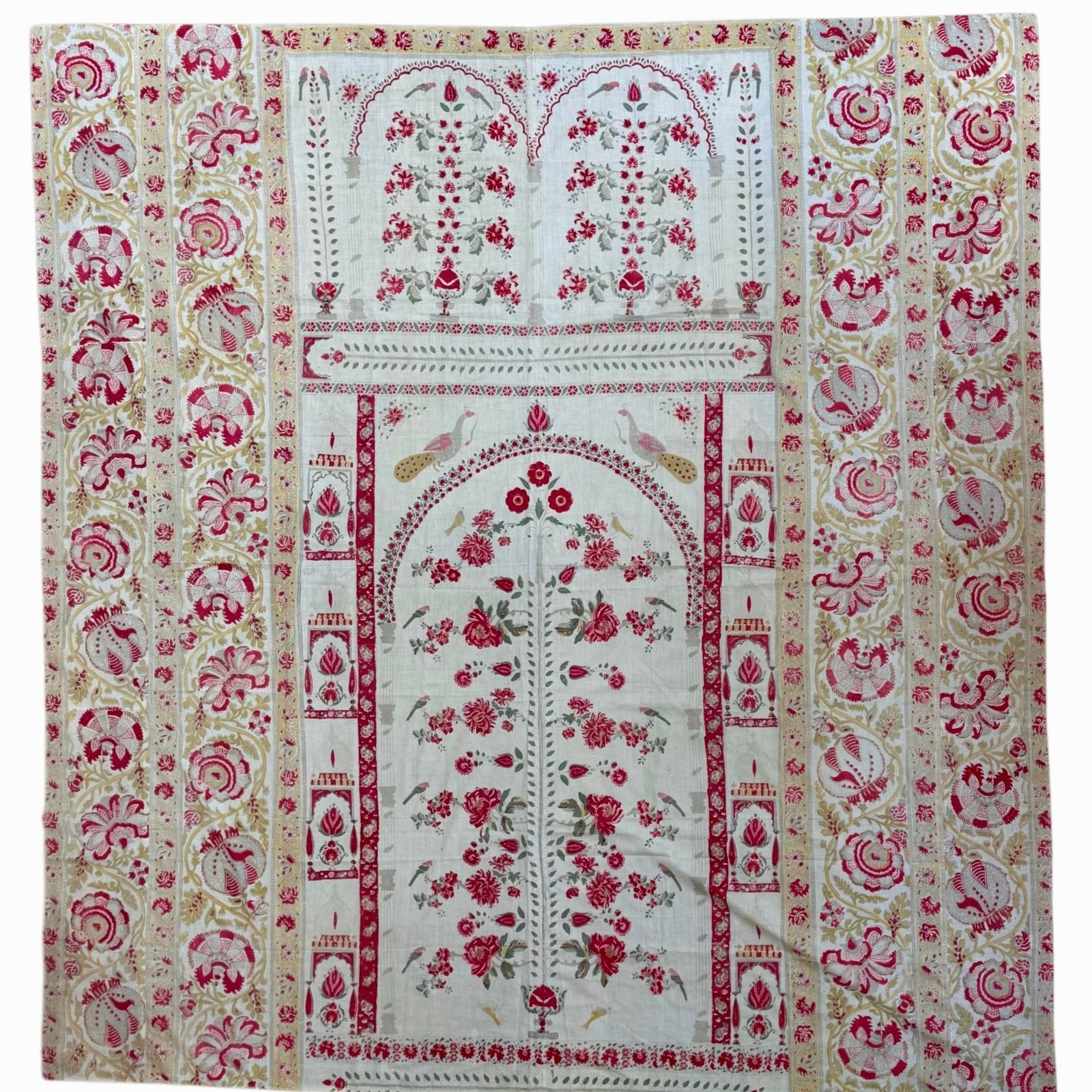 19th Century Hand-blocked textile