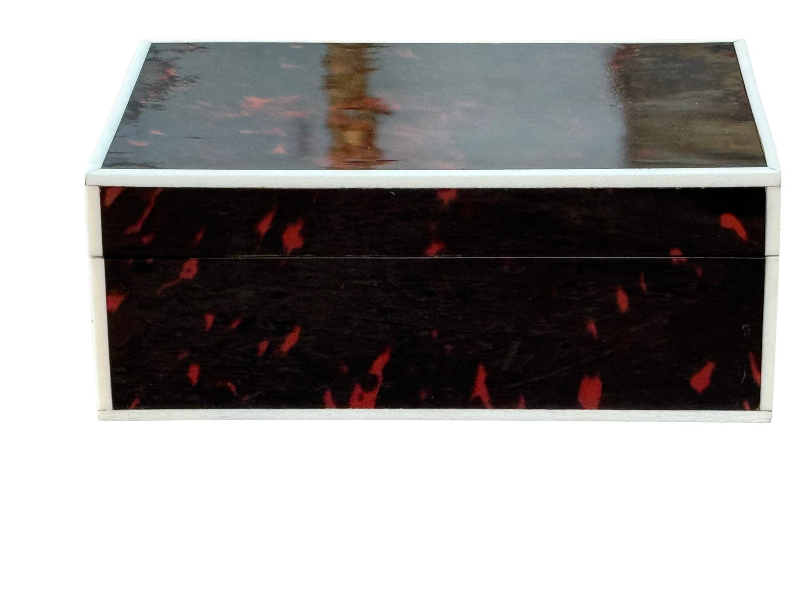 Antique English Tortoiseshell Box