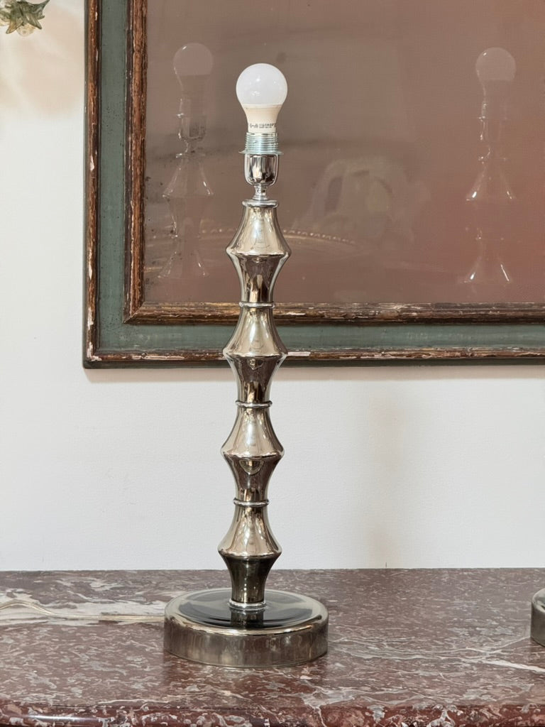 Pair Murano Table Lamps by Alberto Donà, circa 1970