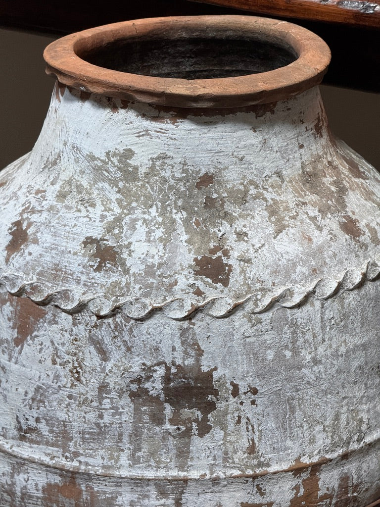 An 18th century Anatolian terracotta storage jar