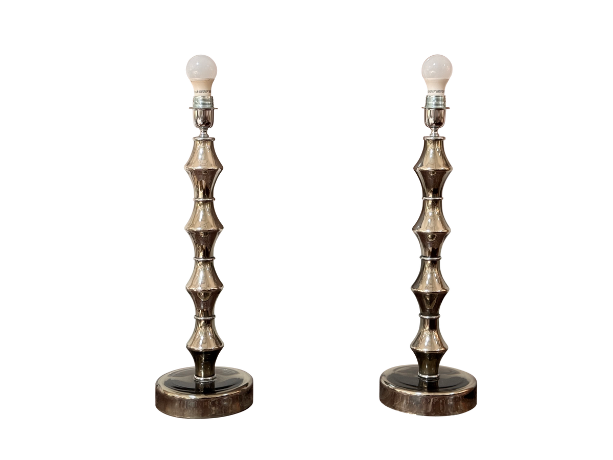 Pair Murano Table Lamps by Alberto Donà, circa 1970