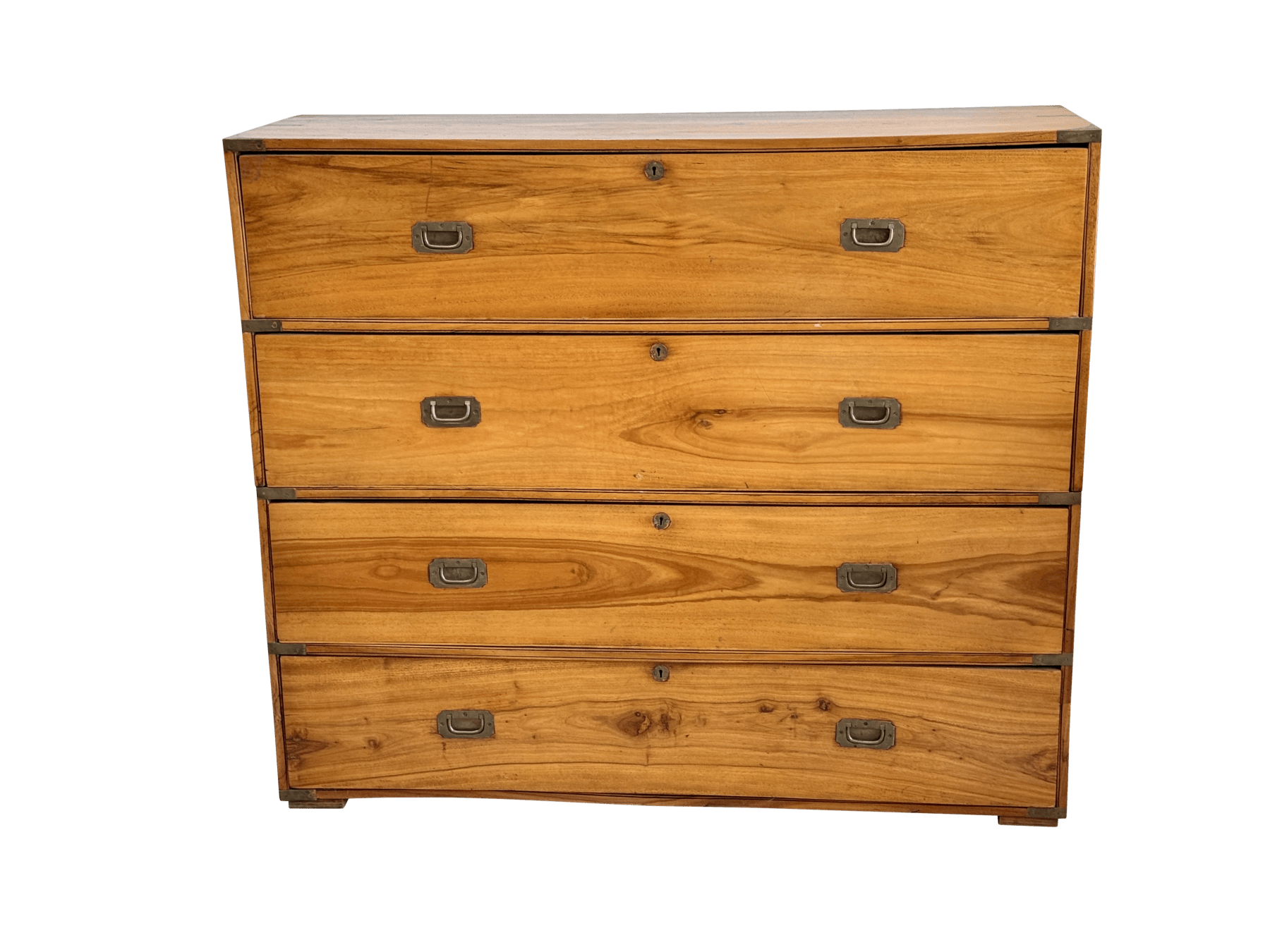 Campaign chest in camphorwood, Anglo-Indian, mid-19th century