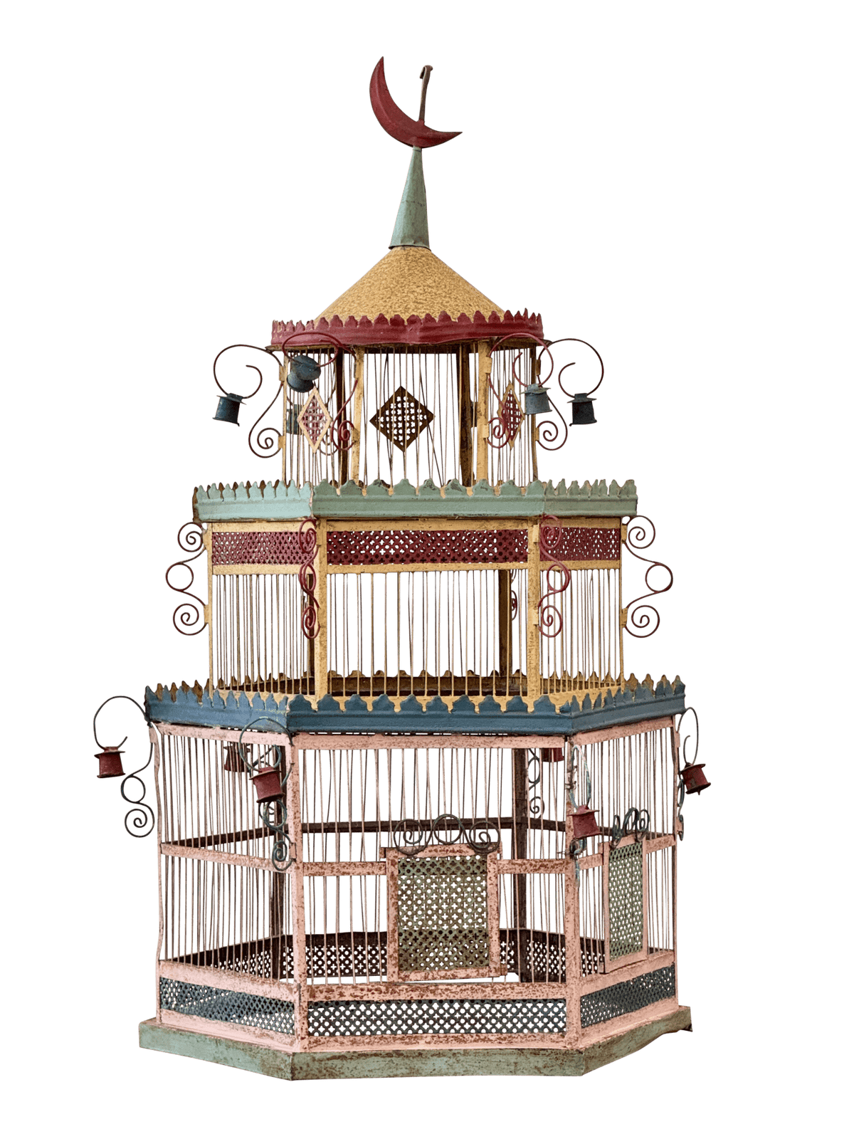 Delightful early 20th C. birdcage - Helen Storey Antiques