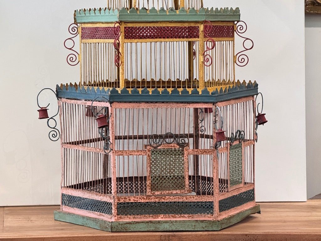 Delightful early 20th C. birdcage - Helen Storey Antiques