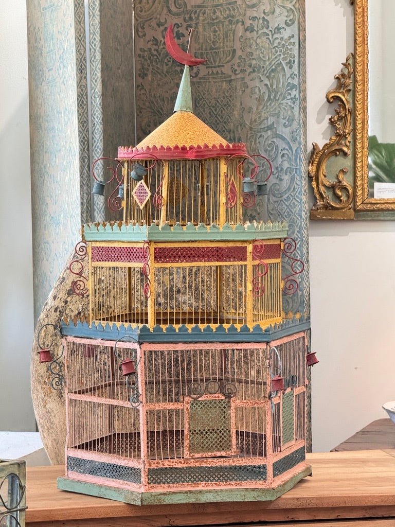 Delightful early 20th C. birdcage - Helen Storey Antiques