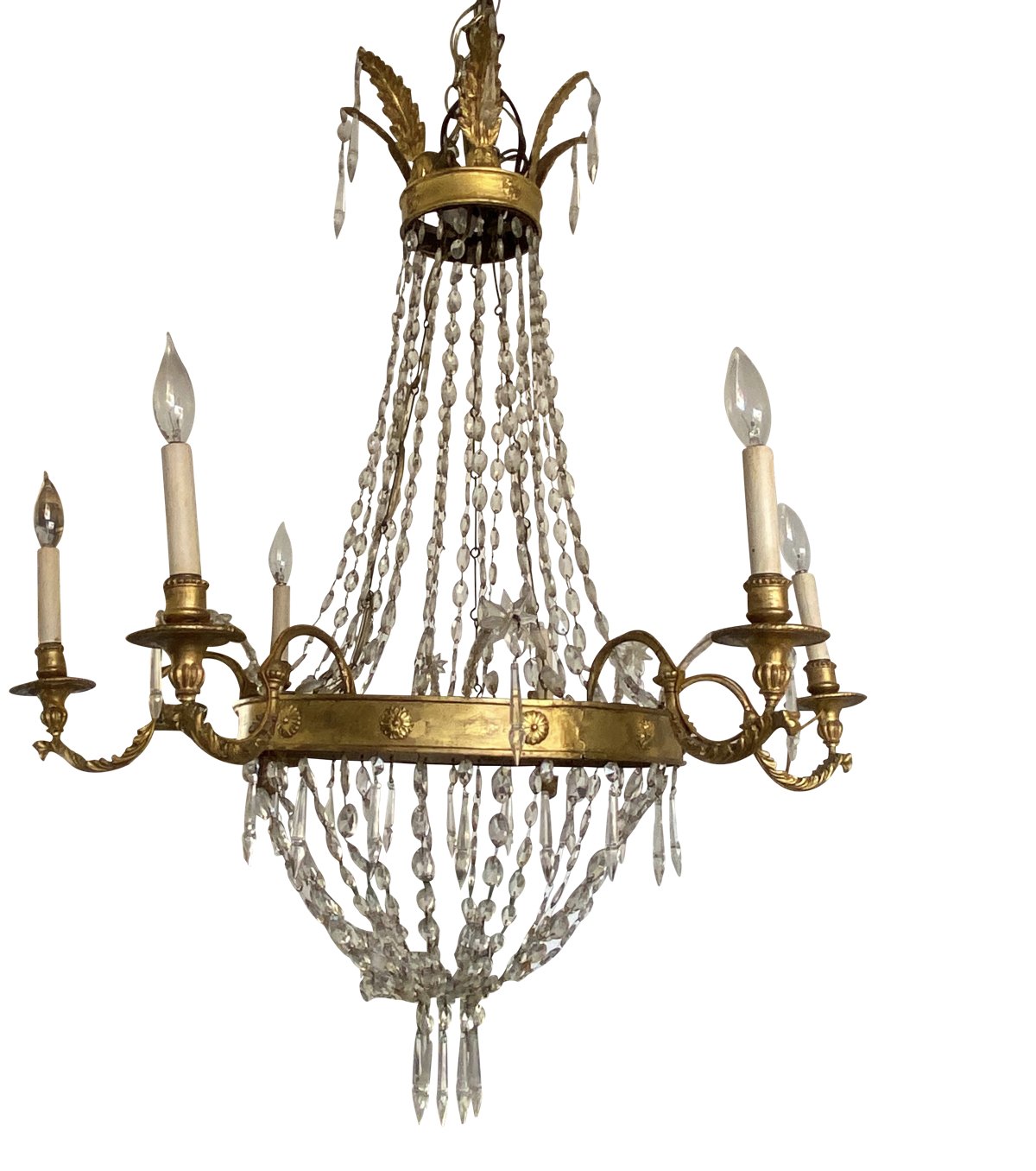 Eighteenth Century Italian Empire Chandelier