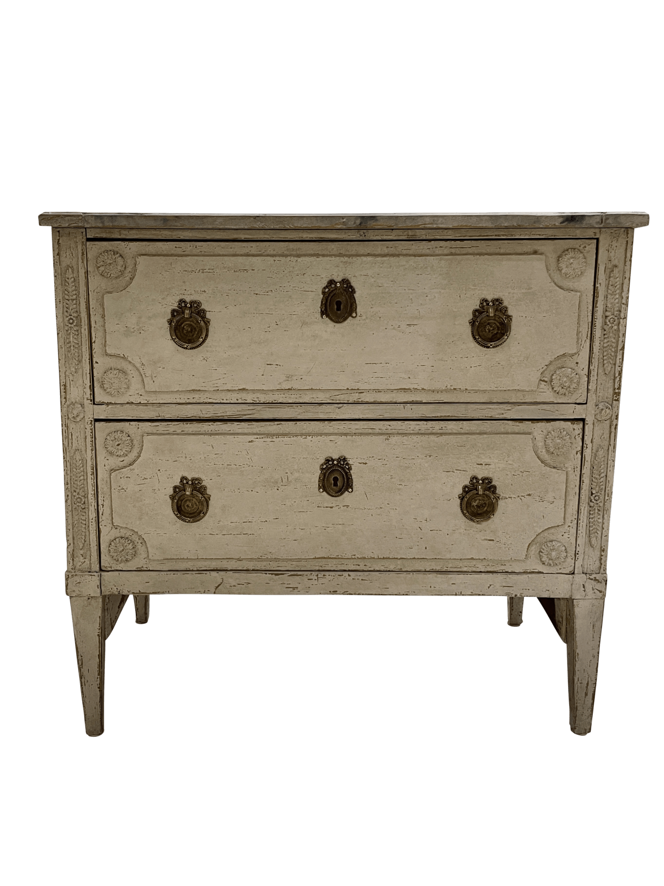 Elegant, small, late 18th-century Swedish Gustavian commode