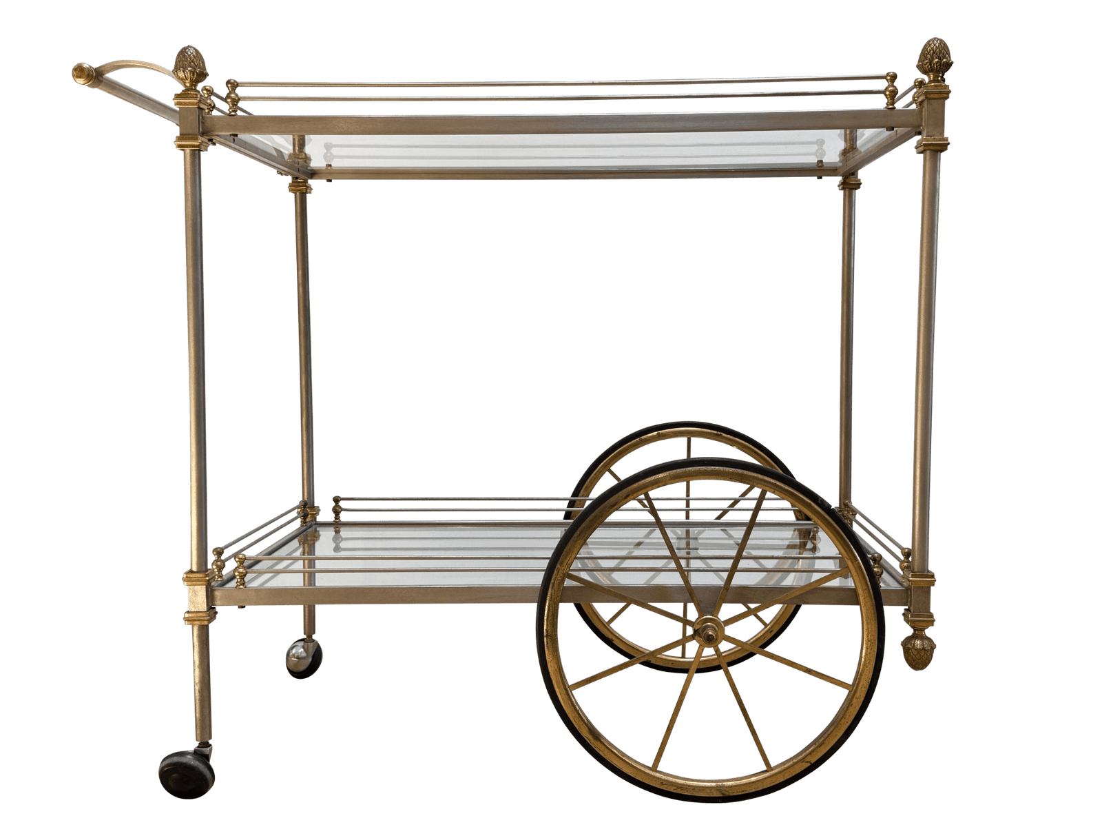 French bar cart from the mid-20th century