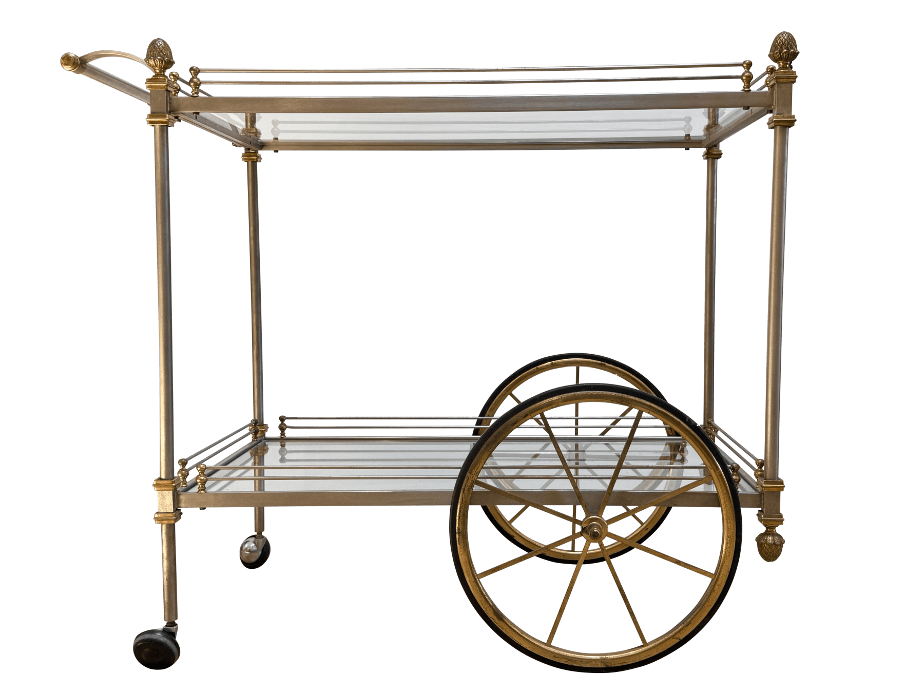 French bar cart from the mid-20th century