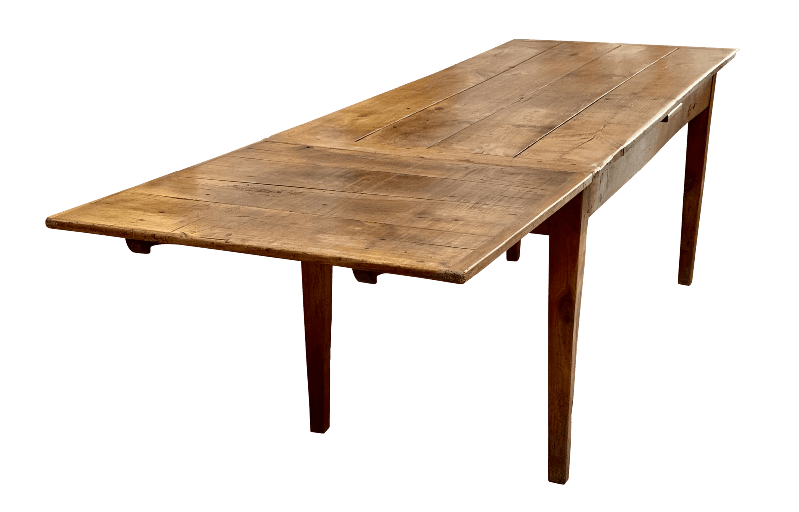 French Provincial Farm Table, Extending, Fine Patina