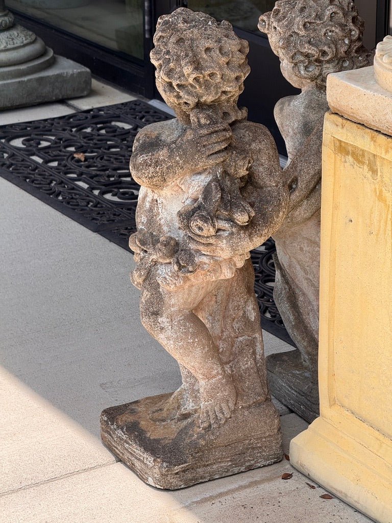 Garden putti, early 20th century - Helen Storey Antiques