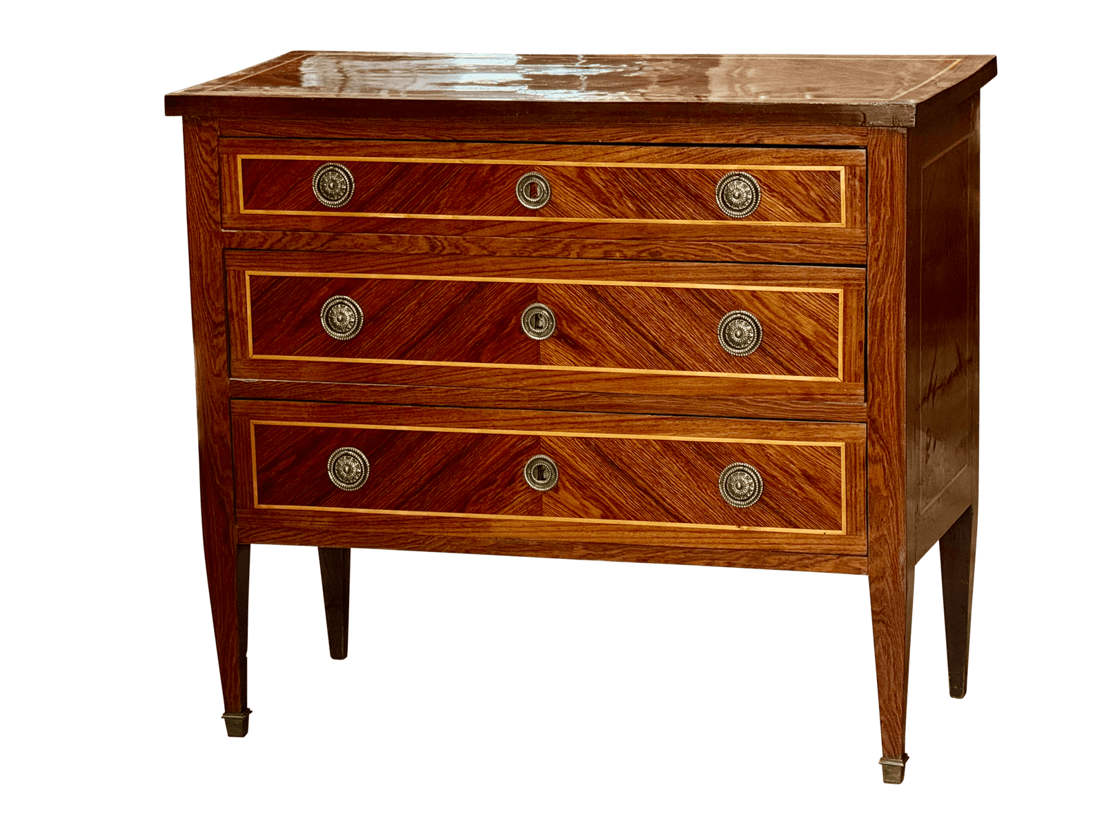 Italian Neoclassical chest of drawers, late 18th Century