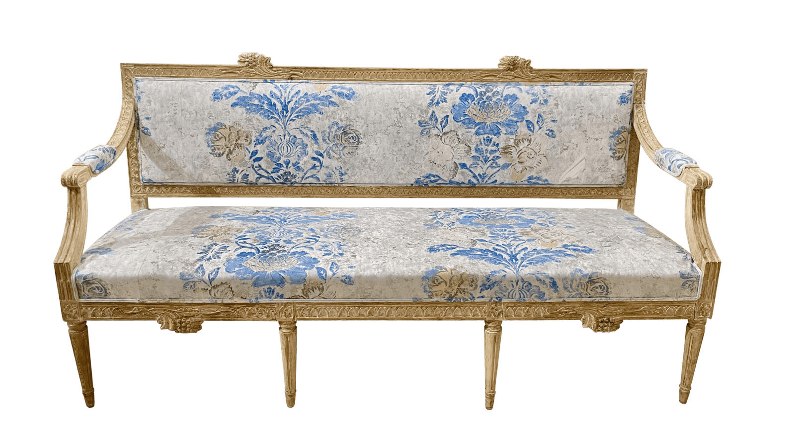 Late 18th Century elegan Swedish Gustavian Settee