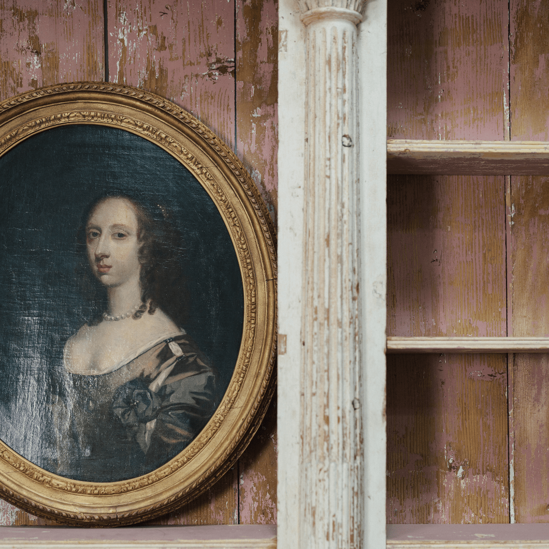 Oil on Canvas of Mary Bagot, the Dorset Countess, Attributed to John Michael Wright, 1617, London.