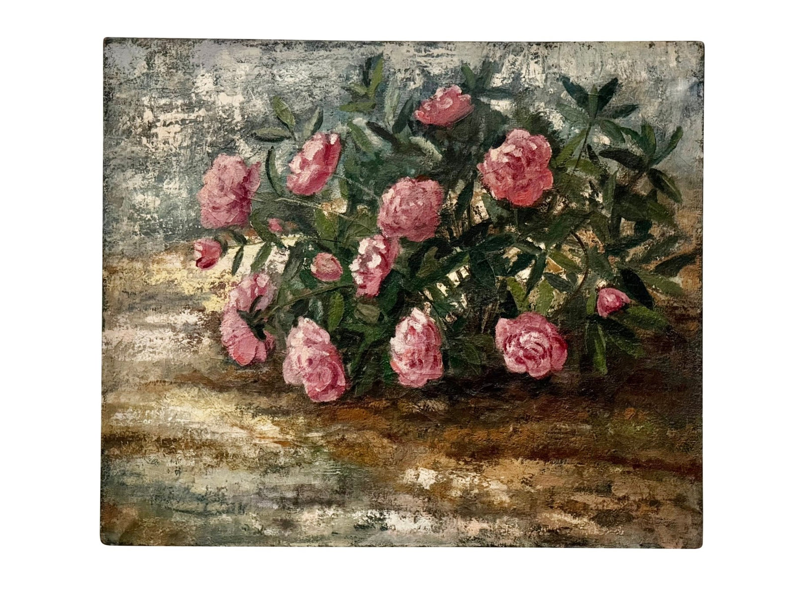 Oil on Canvas, Peonies by Cosson (1878-1956)