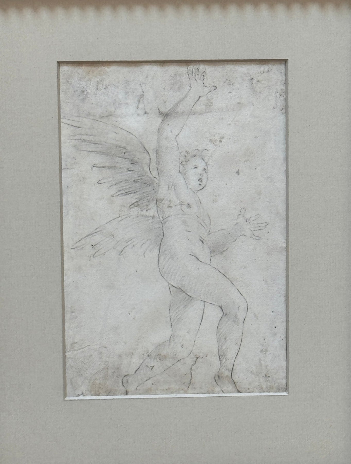 Old master sketch, Attributed to Ippolito Andreasi (Italian, 1548 - 1608) - Helen Storey Antiques