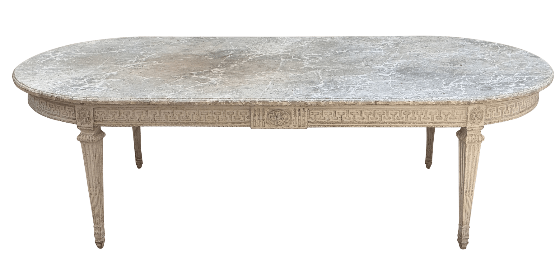 Oval Dining Table, Gustavian Style, Sweden 8 feet 7"