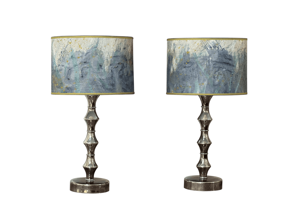 Pair Murano Table Lamps by Alberto Donà, circa 1970 - Helen Storey Antiques