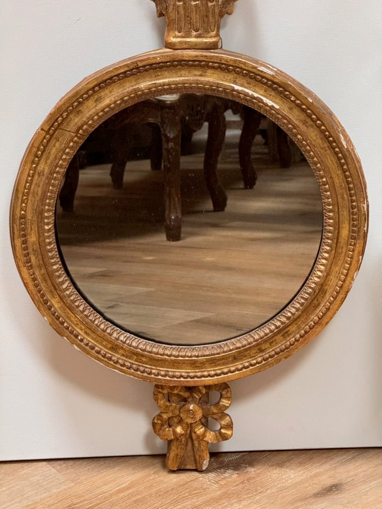 Pair of Carved Gilded Mirrors, 19th C. - Helen Storey Antiques