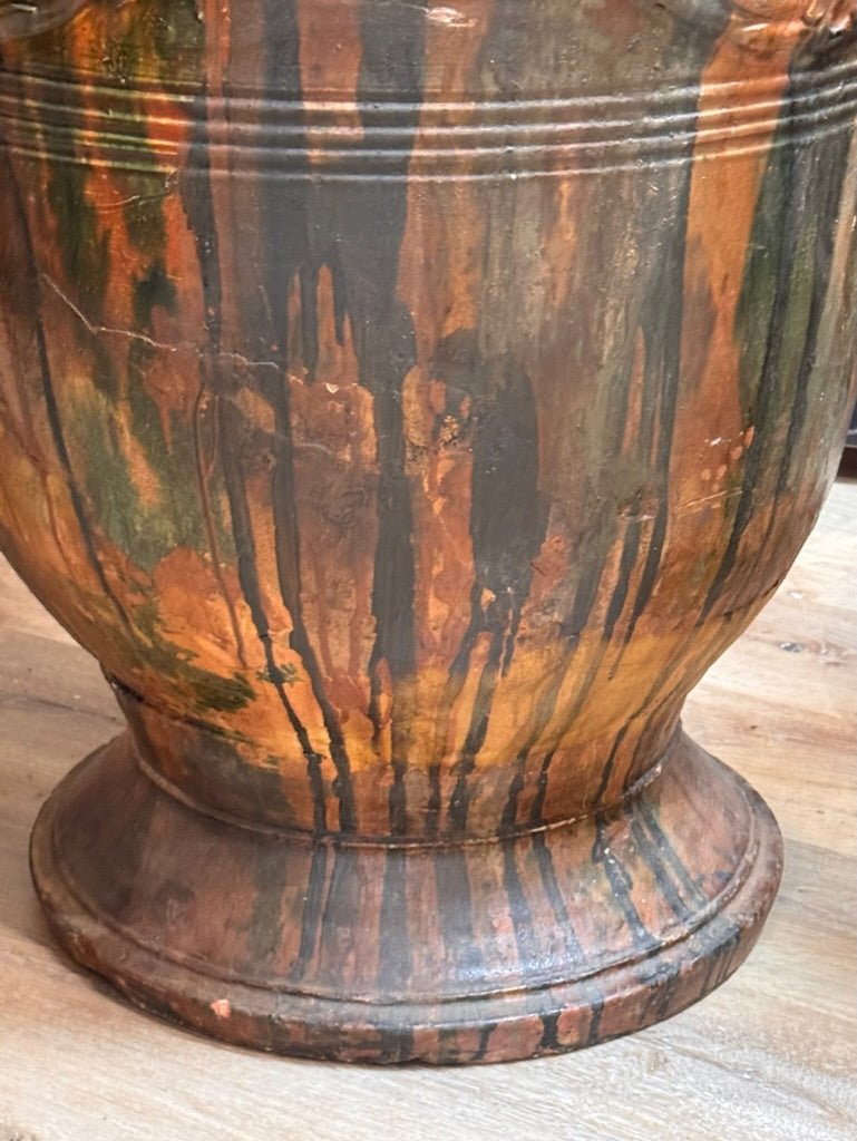 Rare Extra Large 19th Century Anduze Planter - Helen Storey Antiques