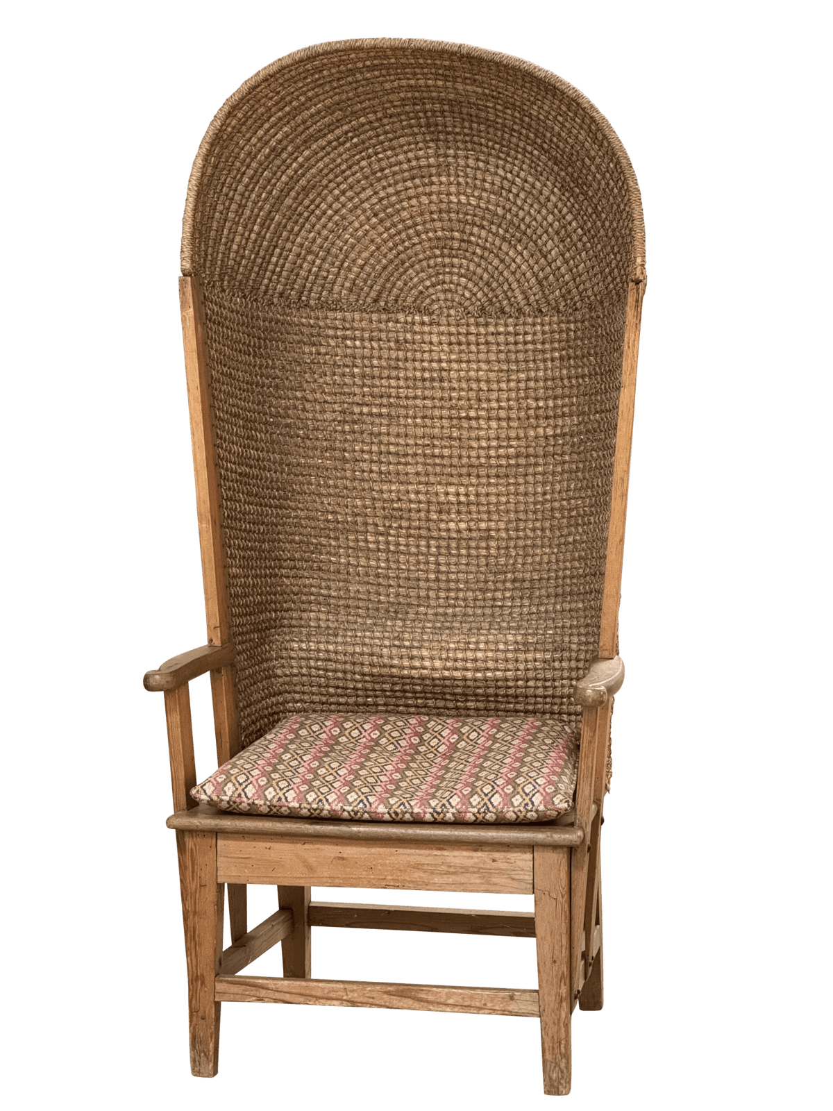 Rare Oak and Rush Orkney Chair, Scotland, 18th century - Helen Storey Antiques
