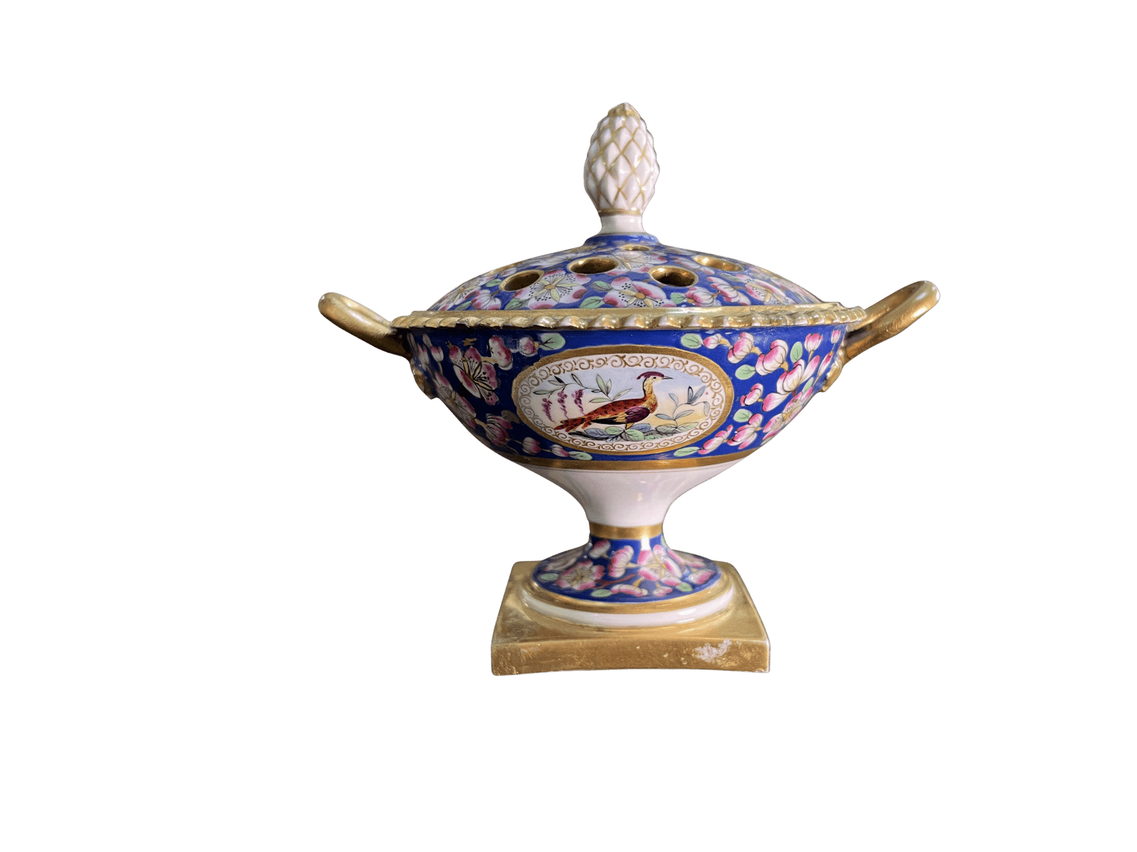 Rare Worcester Porcelain Potpourri  1813-1840