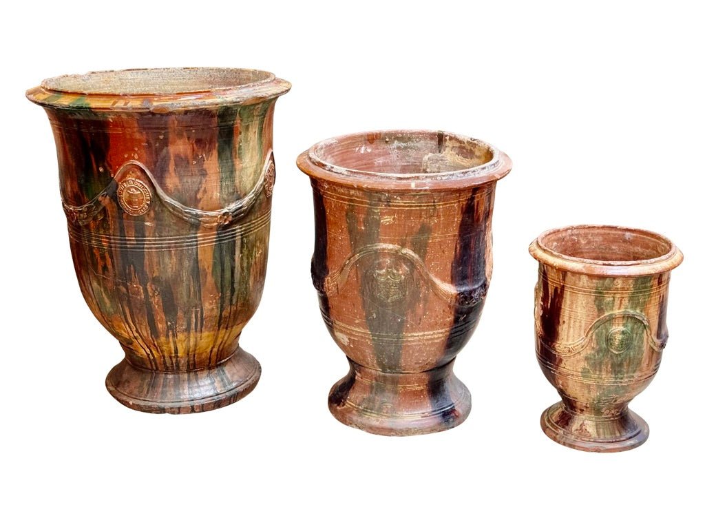 Small Anduze Planter, Boisset, 19th Century - Helen Storey Antiques