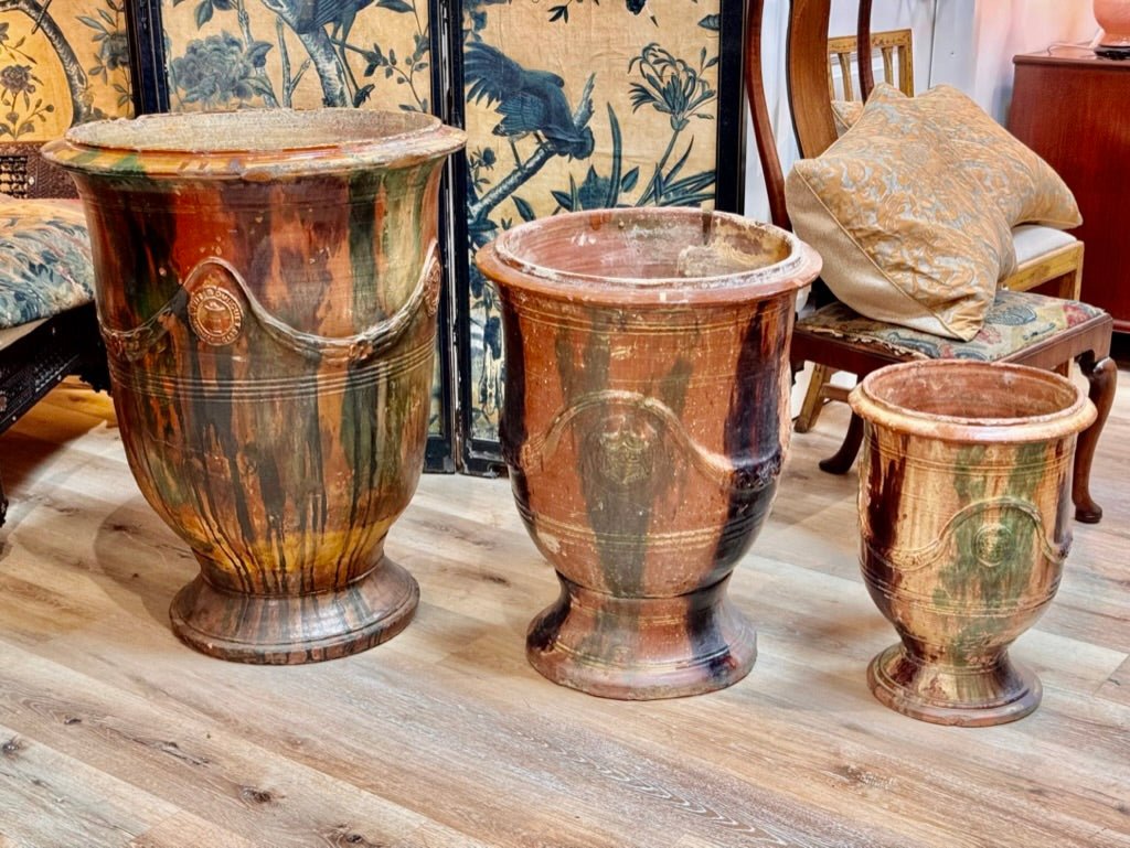 Small Anduze Planter, Boisset, 19th Century - Helen Storey Antiques