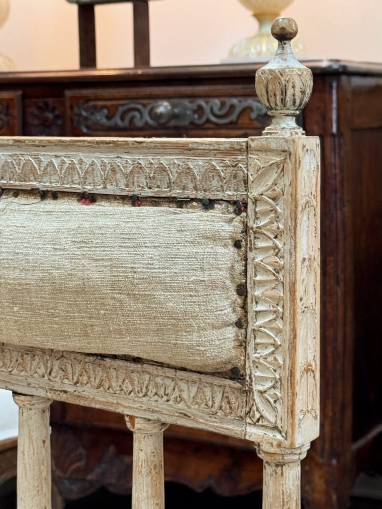 18th C. Swedish Gustavian Settee or Bench c. 1790 - Helen Storey Antiques