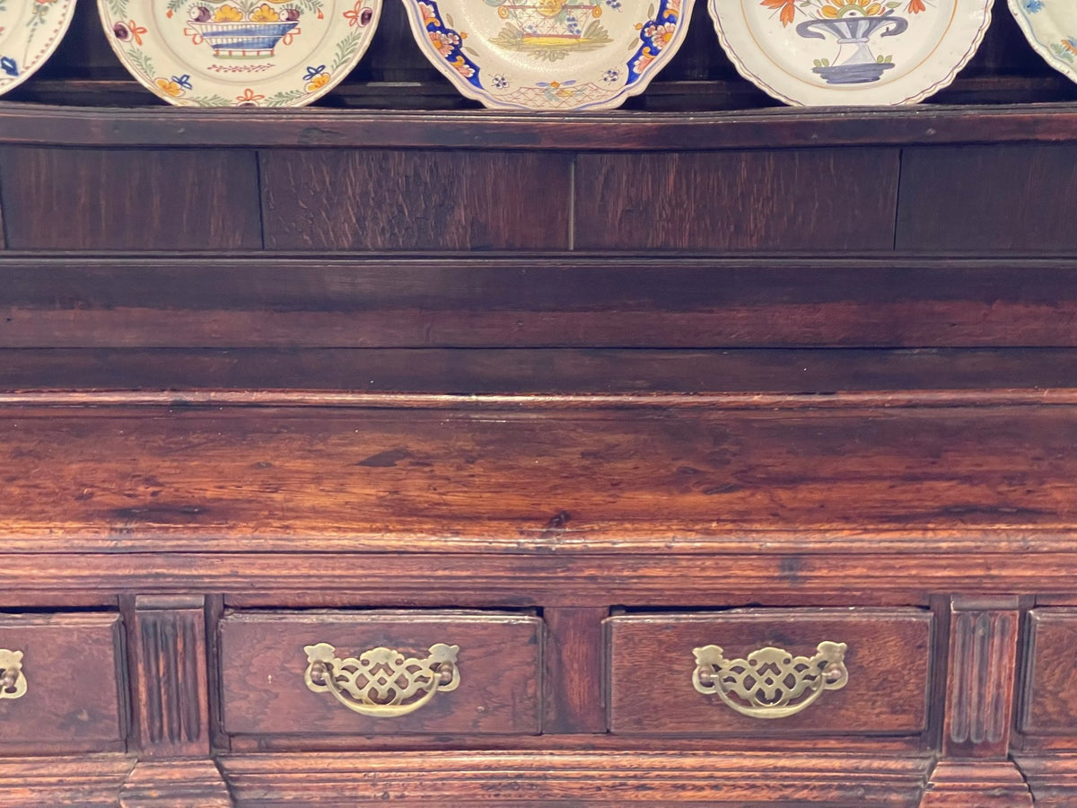 18th Century English Oak Welsh Dresser - Helen Storey Antiques