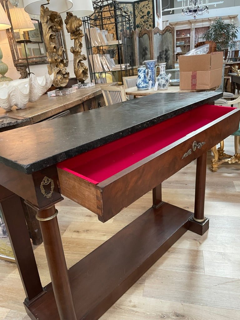 19th Century French Console Table - Helen Storey Antiques