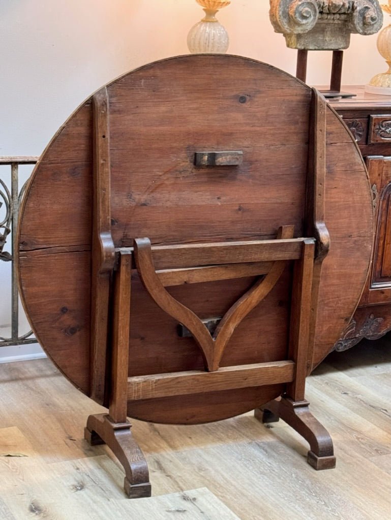 19th Century French Vendage Wine Tasting Table - Helen Storey Antiques