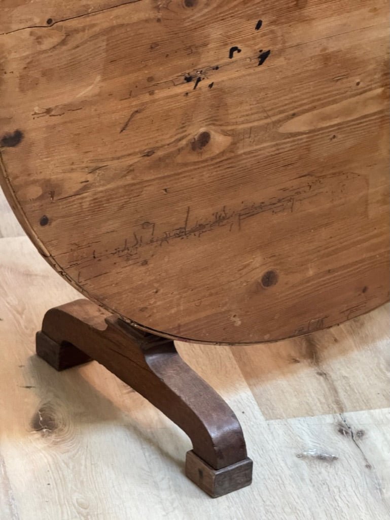 19th Century French Vendage Wine Tasting Table - Helen Storey Antiques