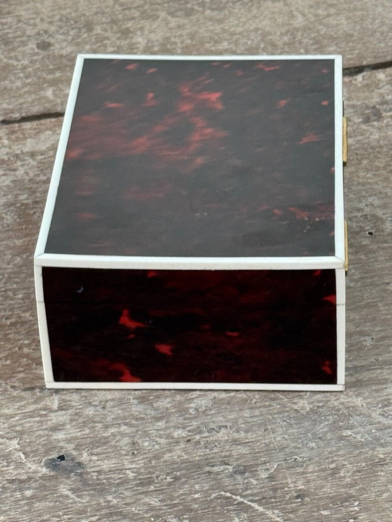 Antique English Tortoiseshell Box - Helen Storey Antiques