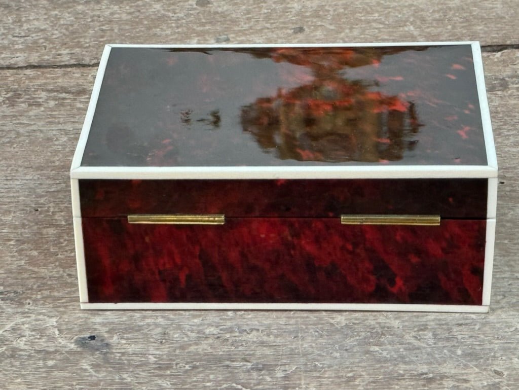 Antique English Tortoiseshell Box - Helen Storey Antiques