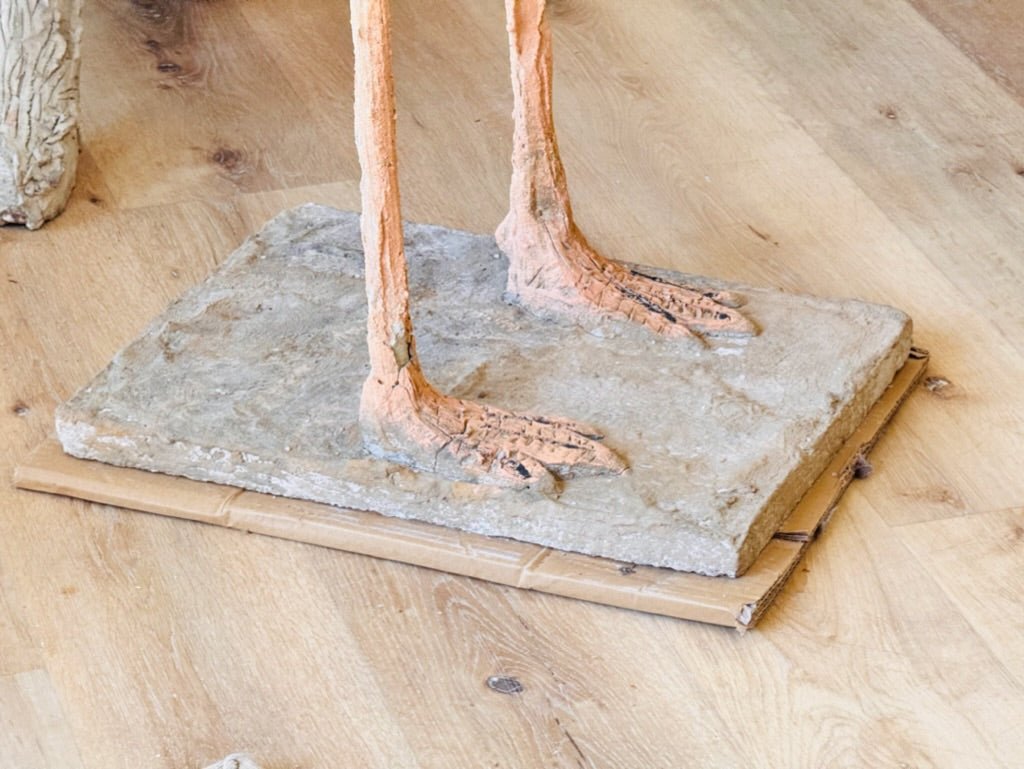 Delightful Life - size French Flamingo Sculpture - Helen Storey Antiques