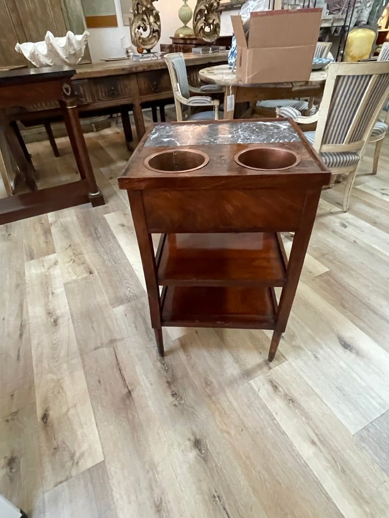 Early 19th Century Directoire Mahogany Rafraichissoir - Helen Storey Antiques