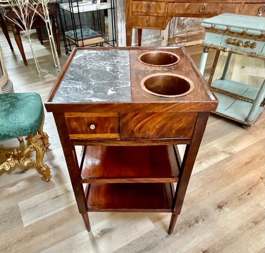 Early 19th Century Directoire Mahogany Rafraichissoir - Helen Storey Antiques