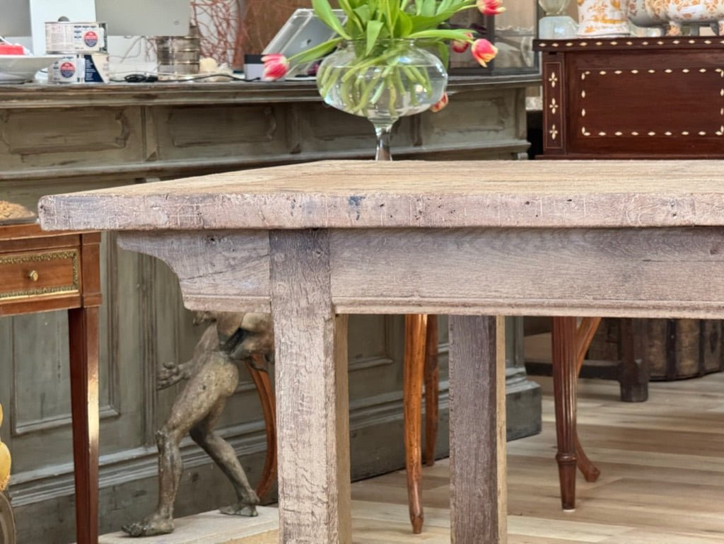 French Farm Table, 19th Century - Helen Storey Antiques