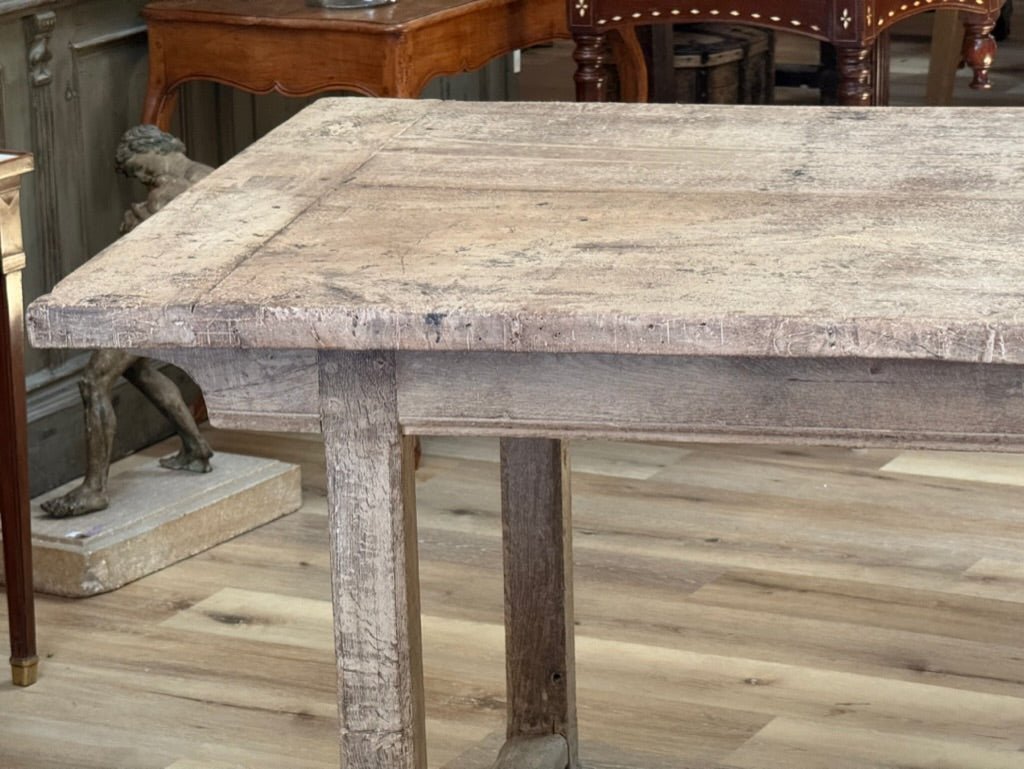 French Farm Table, 19th Century - Helen Storey Antiques