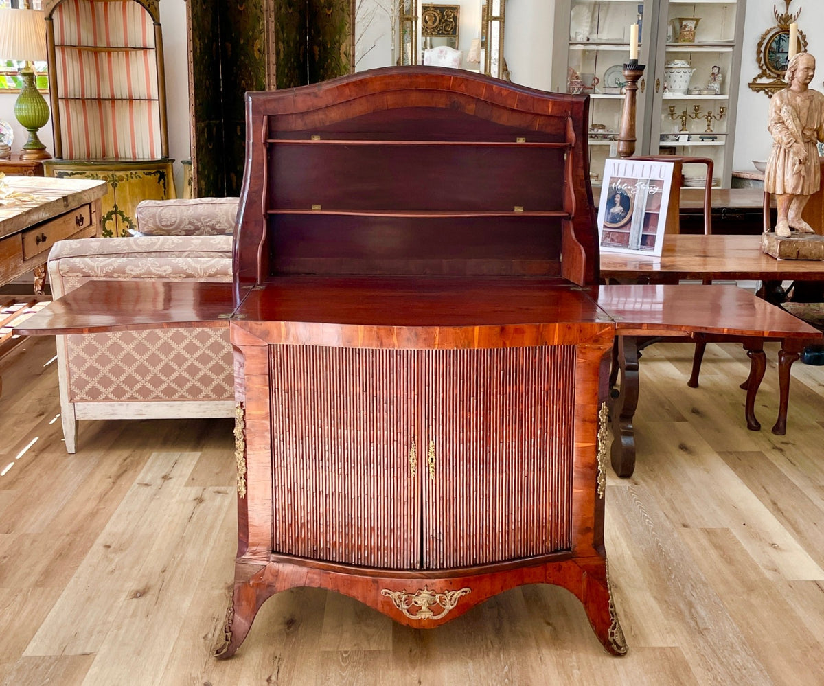 French kingwood side cabinet and Bar or Server - Helen Storey Antiques