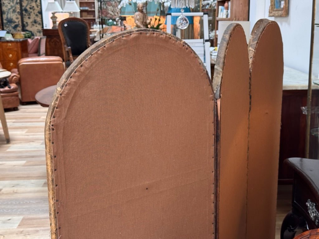 French Provincial Hand Painted Folding Screen, 18th Century - Helen Storey Antiques