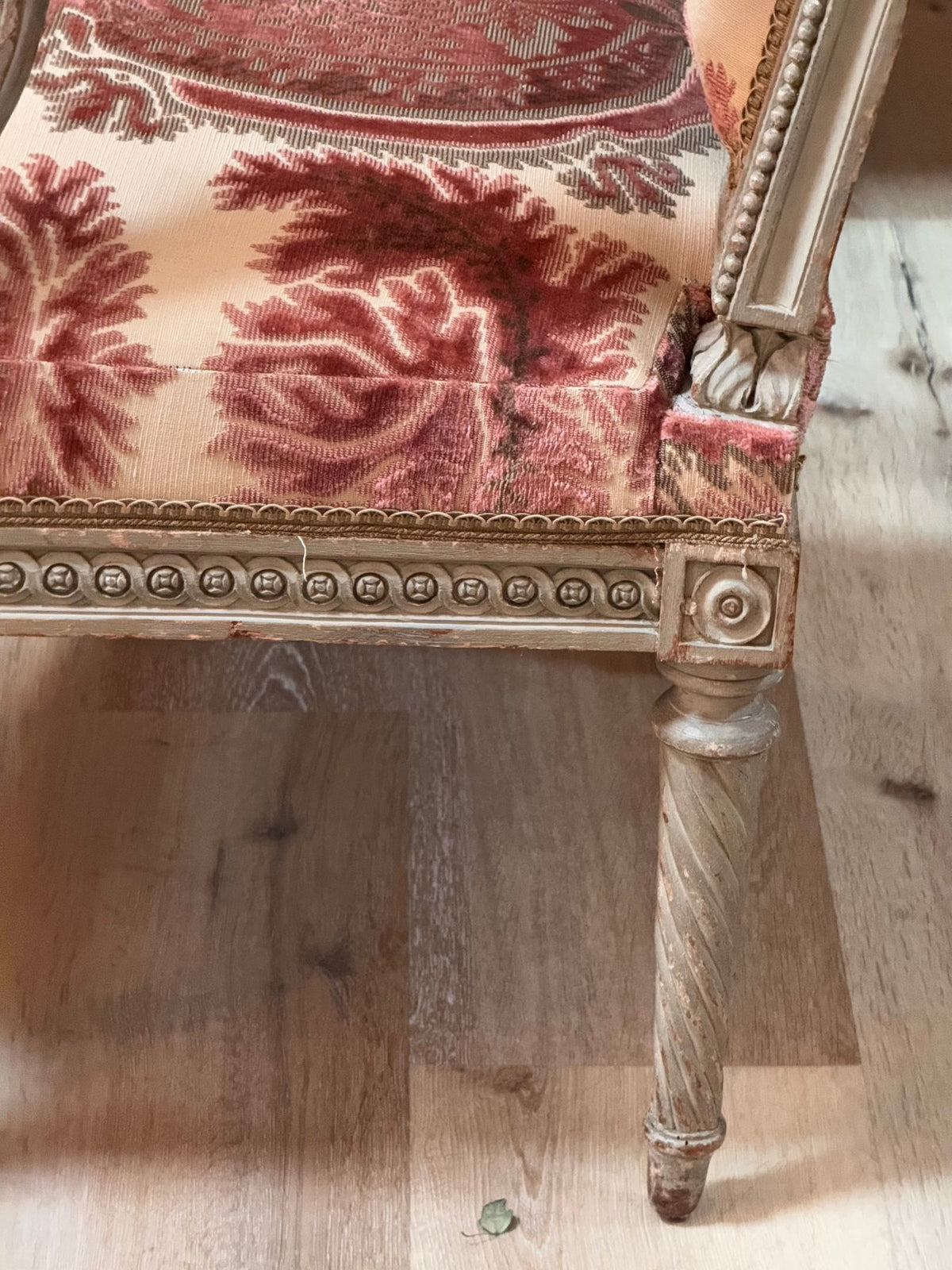 Pair of fine Louis XVI Painted Fauteuils - Helen Storey Antiques