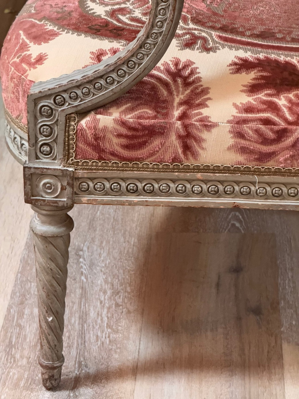 Pair of fine Louis XVI Painted Fauteuils - Helen Storey Antiques