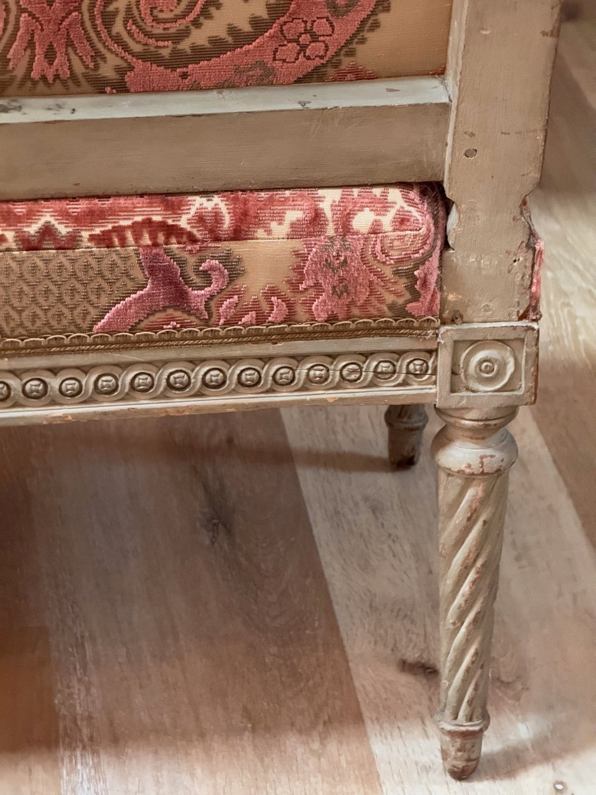 Pair of fine Louis XVI Painted Fauteuils - Helen Storey Antiques