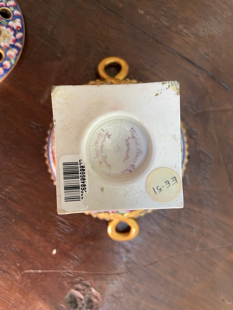 Rare Worcester Porcelain Potpourri 1813 - 1840 - Helen Storey Antiques