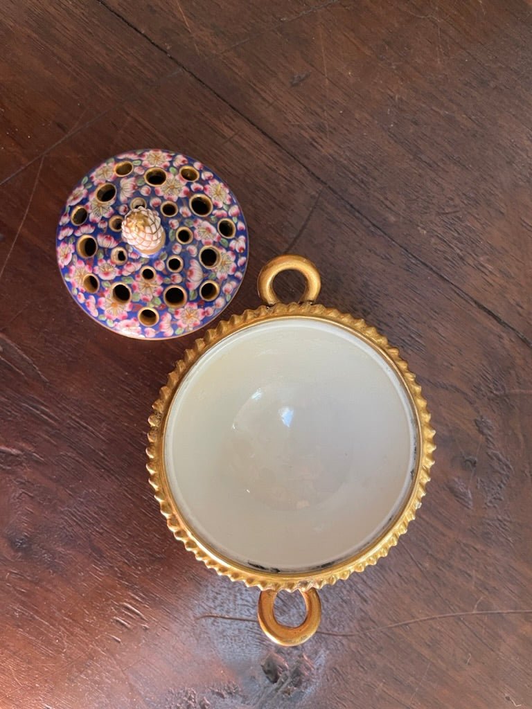 Rare Worcester Porcelain Potpourri 1813 - 1840 - Helen Storey Antiques