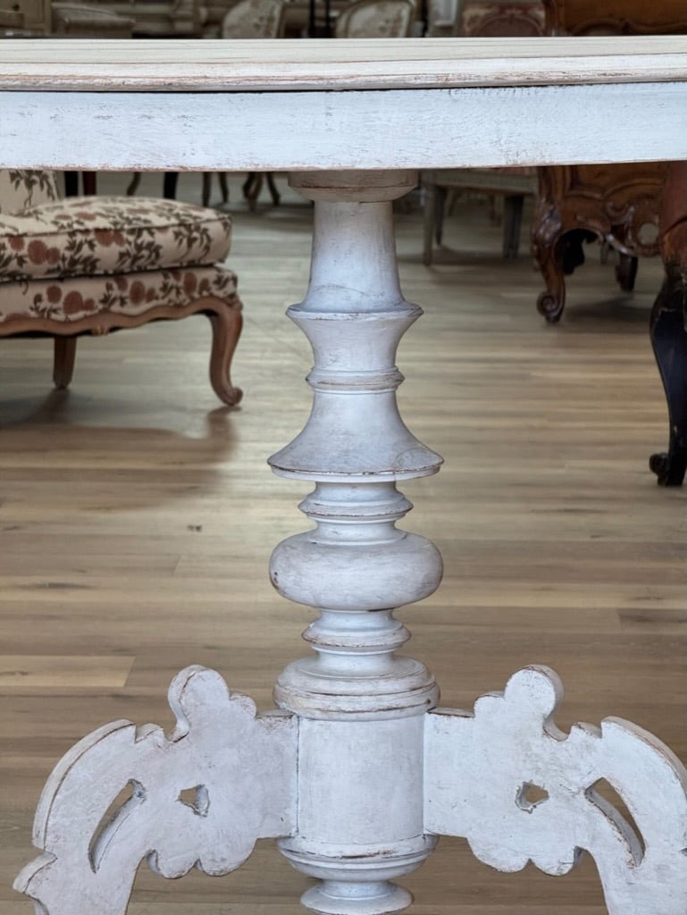 Swedish oval tilt - top center or side table, 19th Century - Helen Storey Antiques
